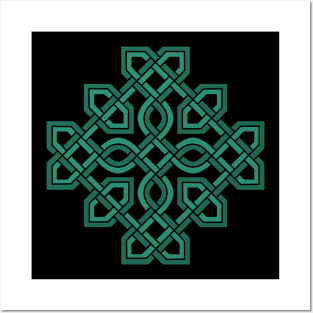 Celtic Cross Weaved Posters and Art